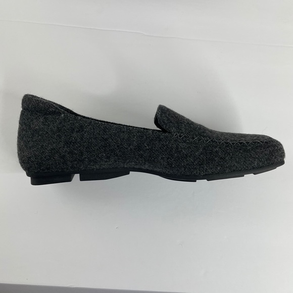 New Prada Loafers Wool Flats Gray Shoes US 5.5 - Picture 10 of 10